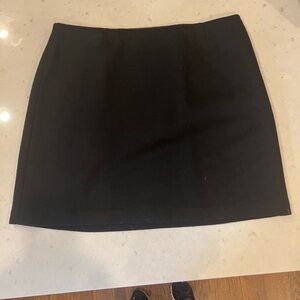 Boden Elegant Black Mini Skirt- British Tweed